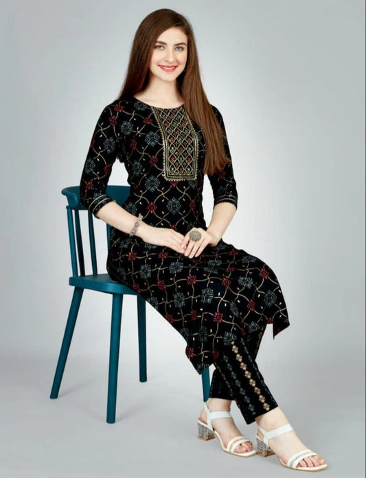 NEED Printed Cotton Straight Kurtis for Women Fancy Kurti for Girls, Regular, Office, College Wear Kurta for Ladies.