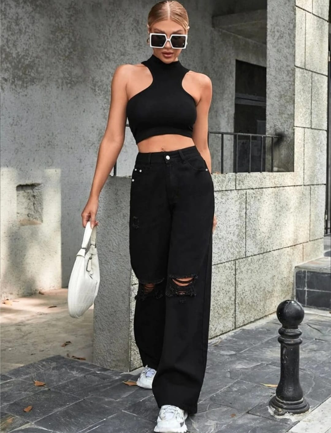 High-Rise Relaxed Jeans