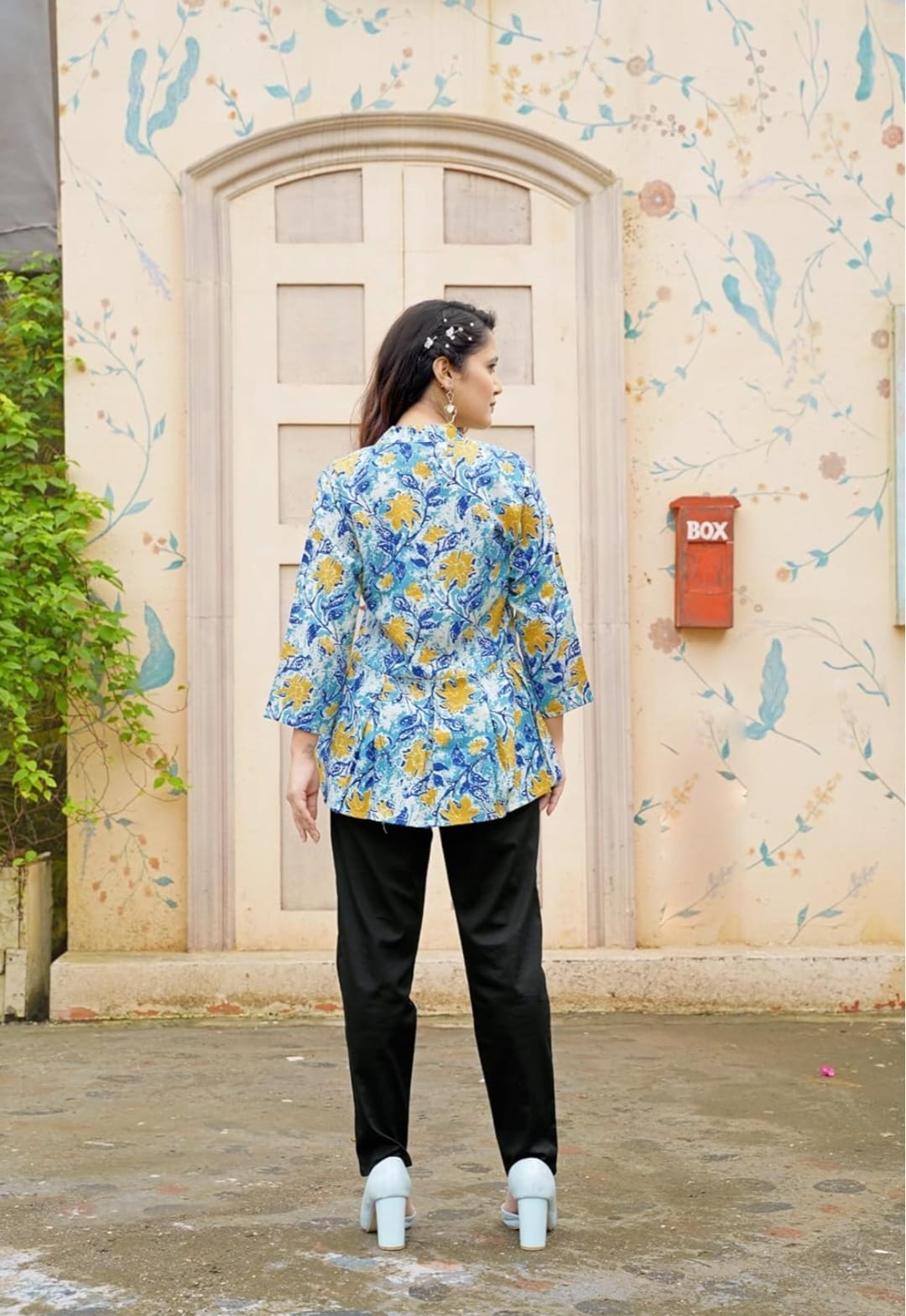 Printed Shirt Top for Women