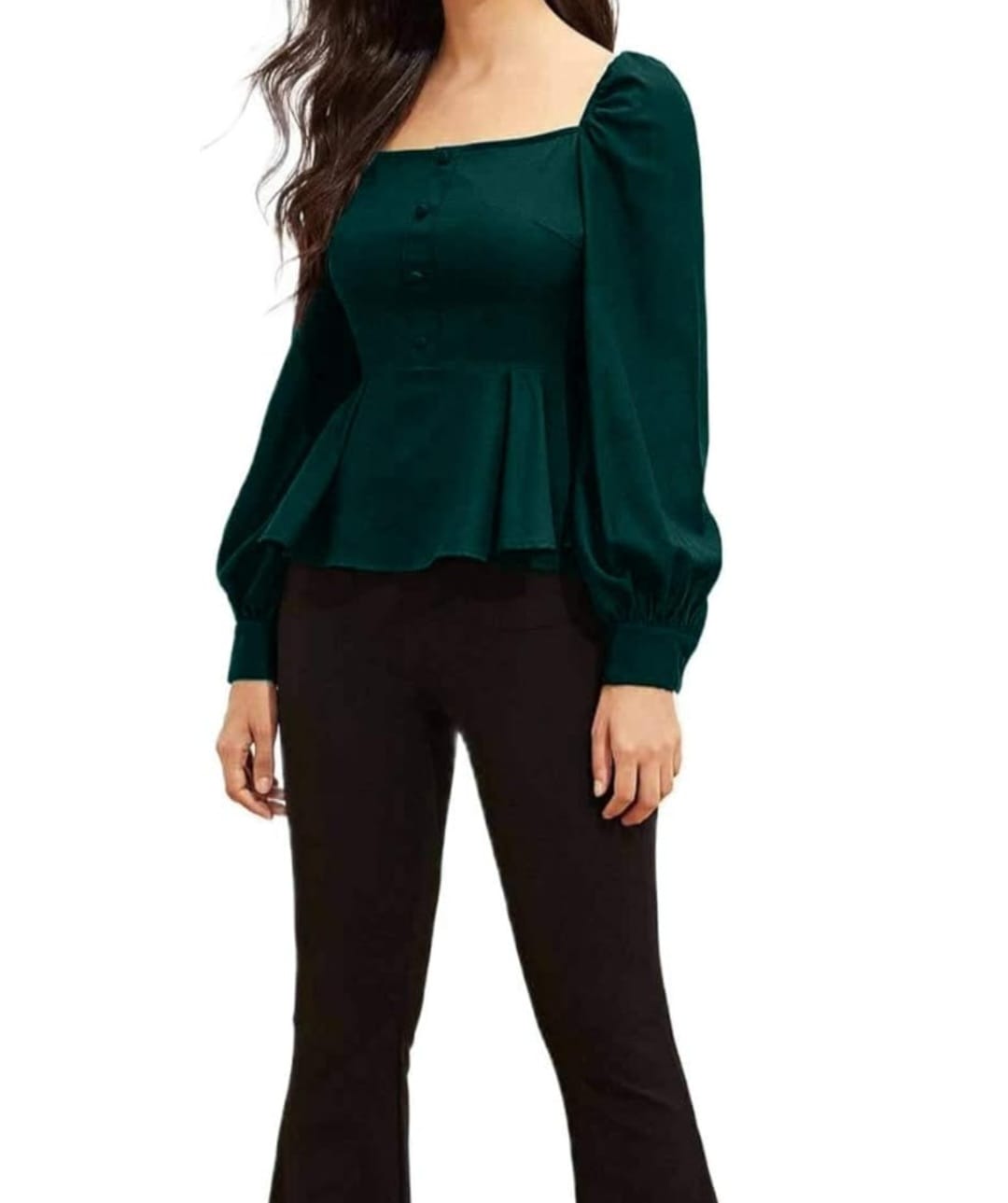 Casual Long Sleeve Western Top for Women/Girls